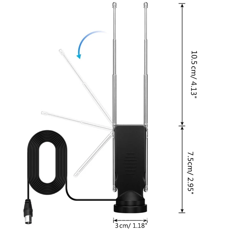 Amplificador sinal antena interna grau industrial DX62 Fácil colocação posicionamento flexível para melhor