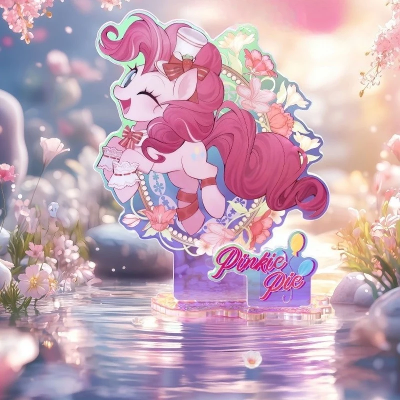 Cartoon My Little Ponys Twilight Sparkle Kawaii Muster Acryl Schreibtisch-Deko Anime Merchandise Kleine Geschenke – Detail 3