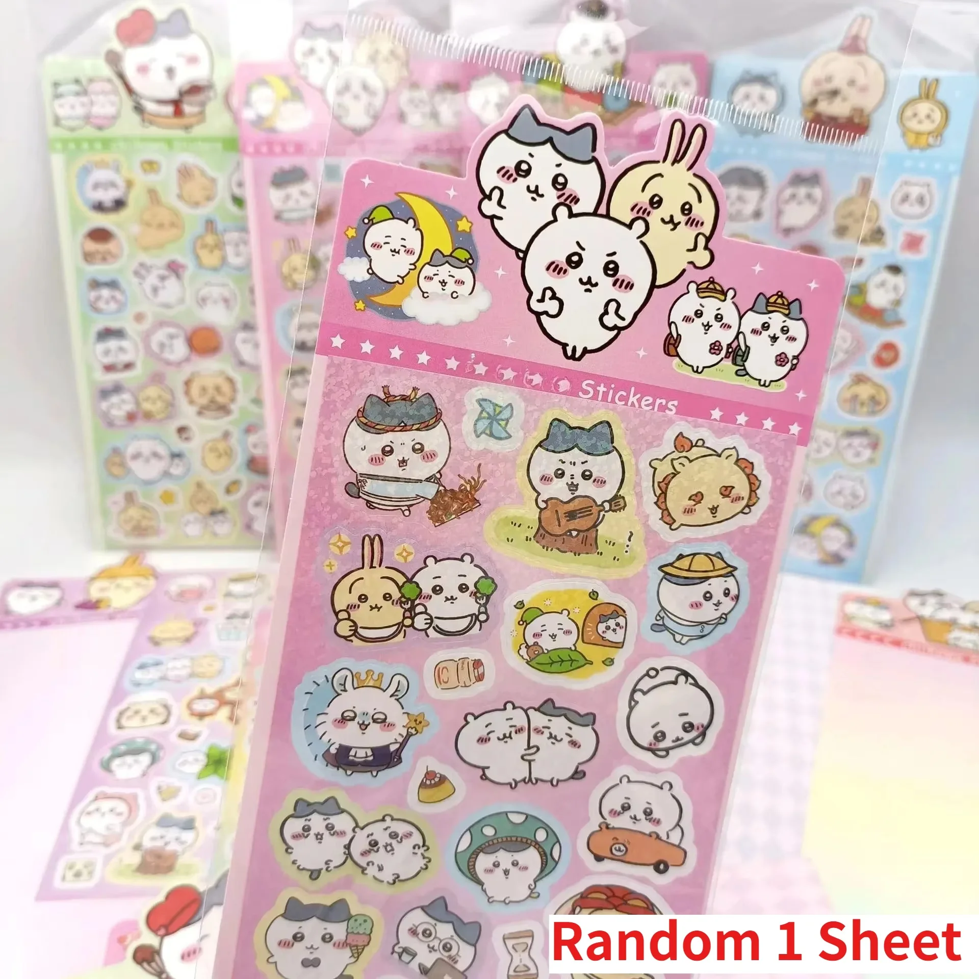 Kawaii Chiikawa 100-Pack Cartoon Stickers