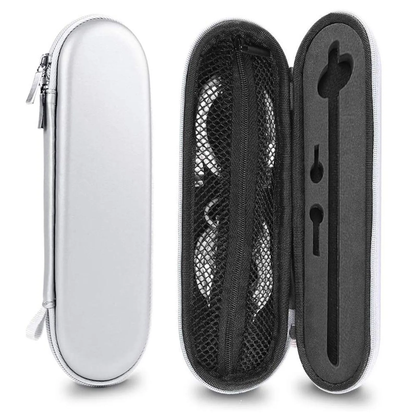 Premium Stylus Pen Storage Case Compatible with Apple Pencil 2 1 Built-in Mesh Pocket Removable Sponge Secure Tip Organizer
