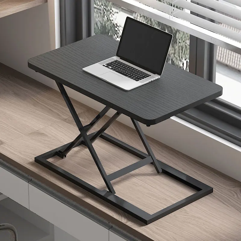 Computer Monitor Mobile Folding Notebook Desktop Office Desk Standing Computer Lifting Table Top Raising Rack