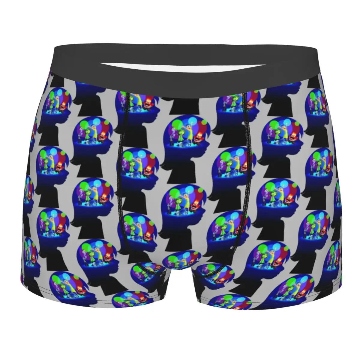 

Custom Inside Out Cartoon Boxers Shorts Men's Briefs Underwear Fashion Underpants