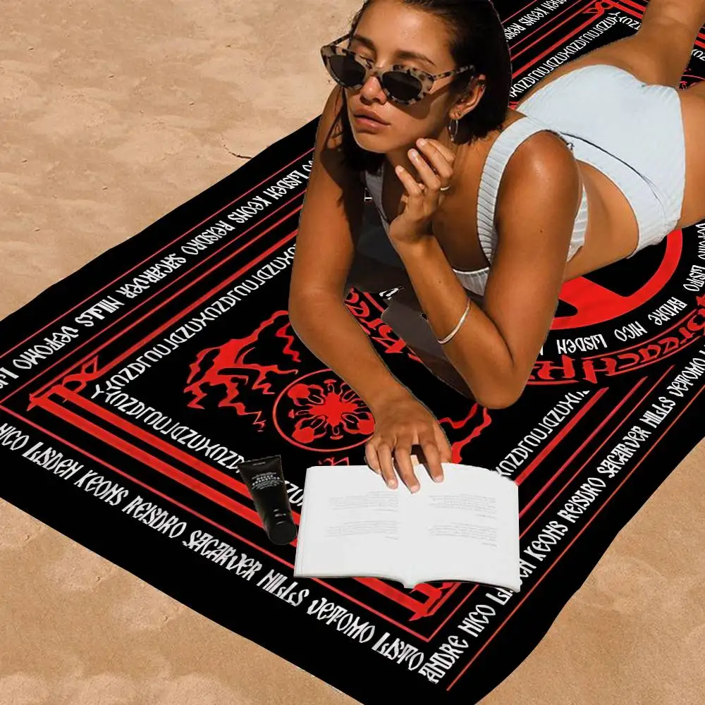Popular T-Twenty One Pilot Band Big Microfiber Beach Towels Quick Dry Towel Sand Beach Towels Pool Towel for Travel Yoga