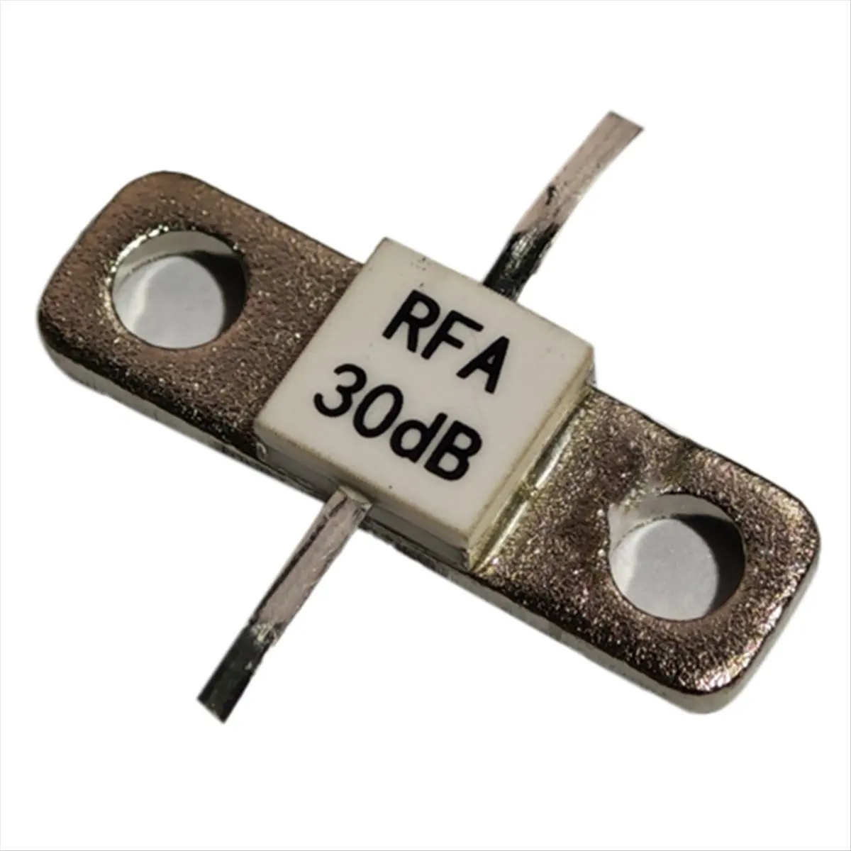 A99X 30dB 60W DC- 2GHz Attenuator Resistor Flange Resistor High Power Terminal Attenuator Microwave Power Attenuator
