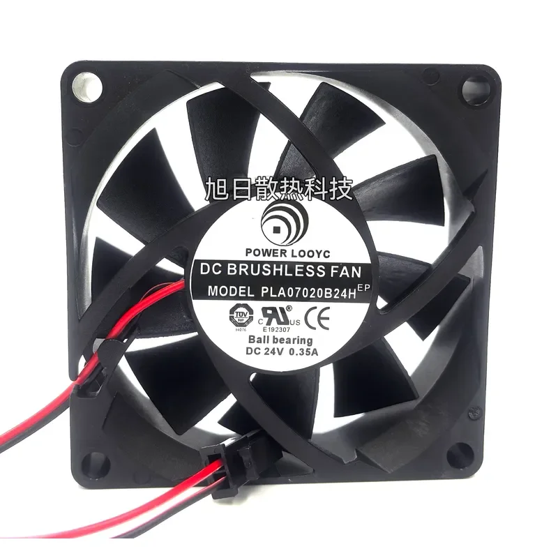for PLA07020B24H 24V 0.35A 7025 Inverter Transformer Welding Machine Cooling Fan