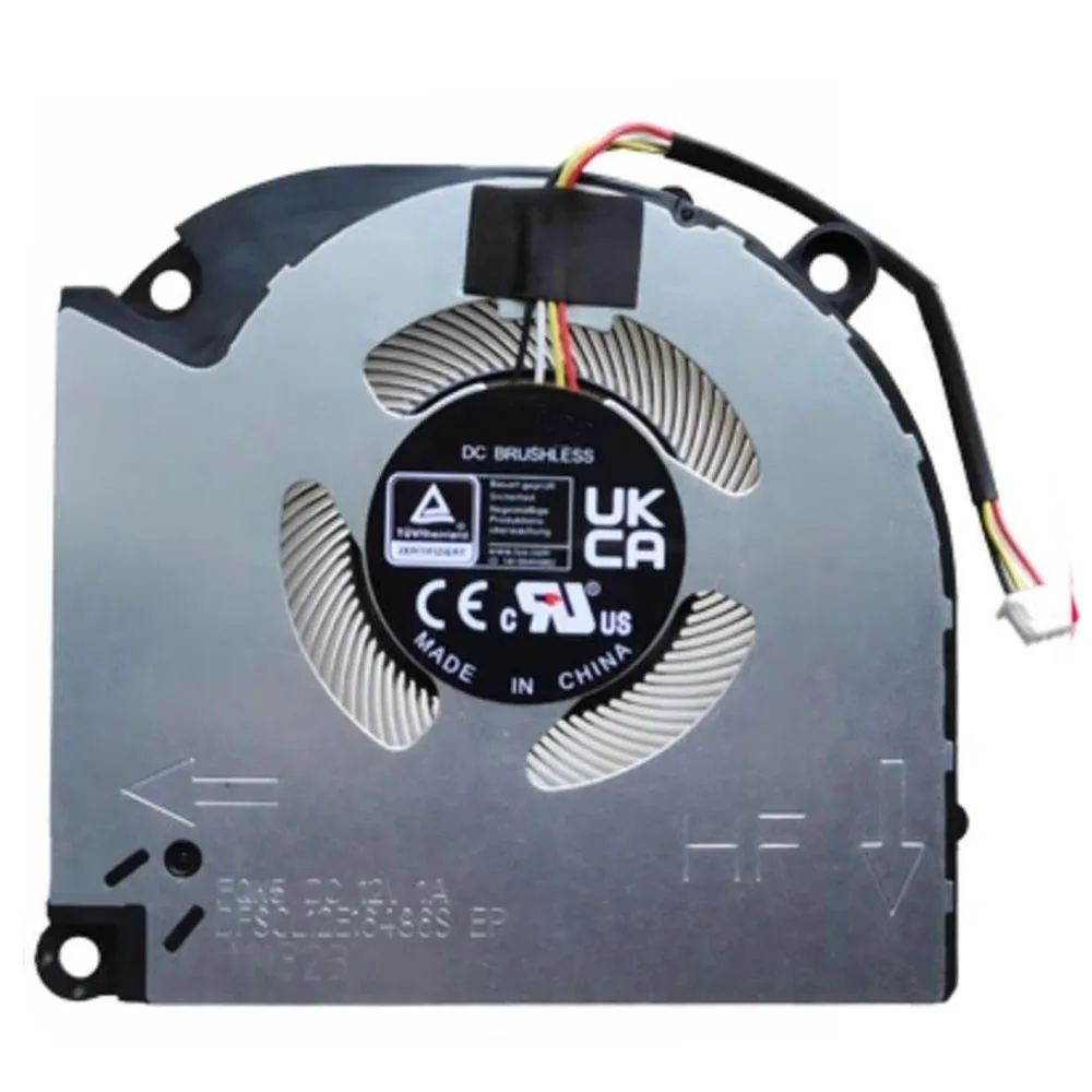 Laptop CPU GPU FAN For DFSCL12E16486S EP FQNW DFSCL12E06486S EP FQNX 4PIN DC12V 1A New DFSCL12E16486S-FQNW DFSCL12E06486S-FQNX