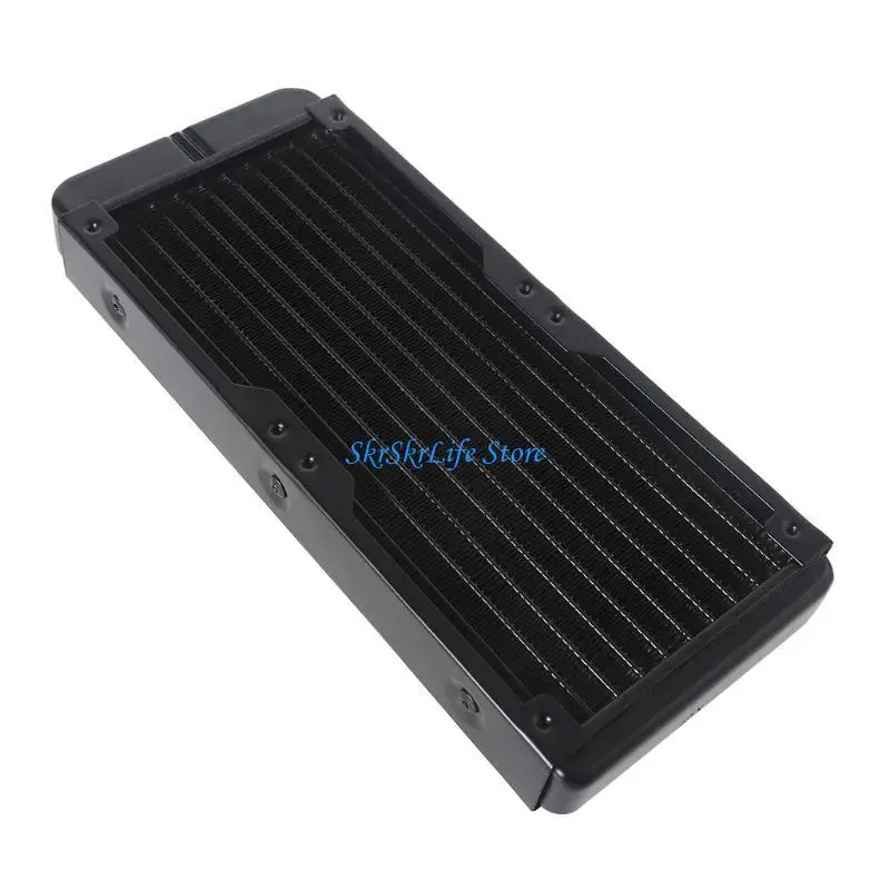 

E65E Радиатор из чистого алюминия 10-трубный алюминиевый теплообменник Теплоотвод жидкостного охлаждения