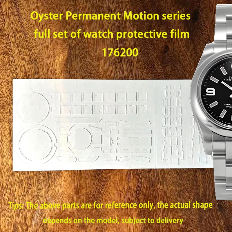 Suitable for Rolex Oyster constant motion 176200 protective film dial 26mm buckle watch chain watch film