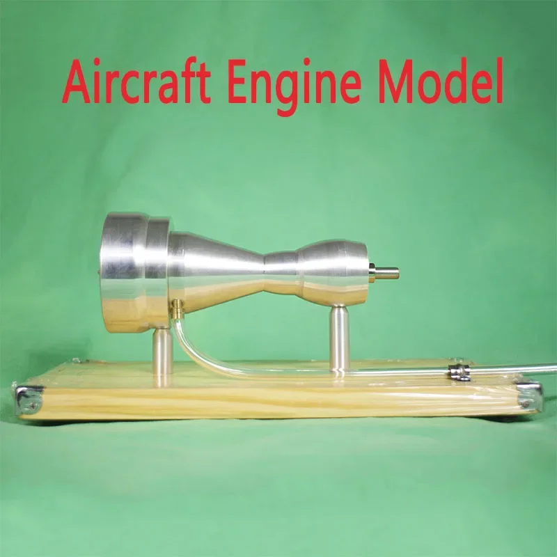 

Steam Turbine Model Alcohol Firewood Turbine Engine Generator Toy Aircraft Engine Model Physics Experiment Toy