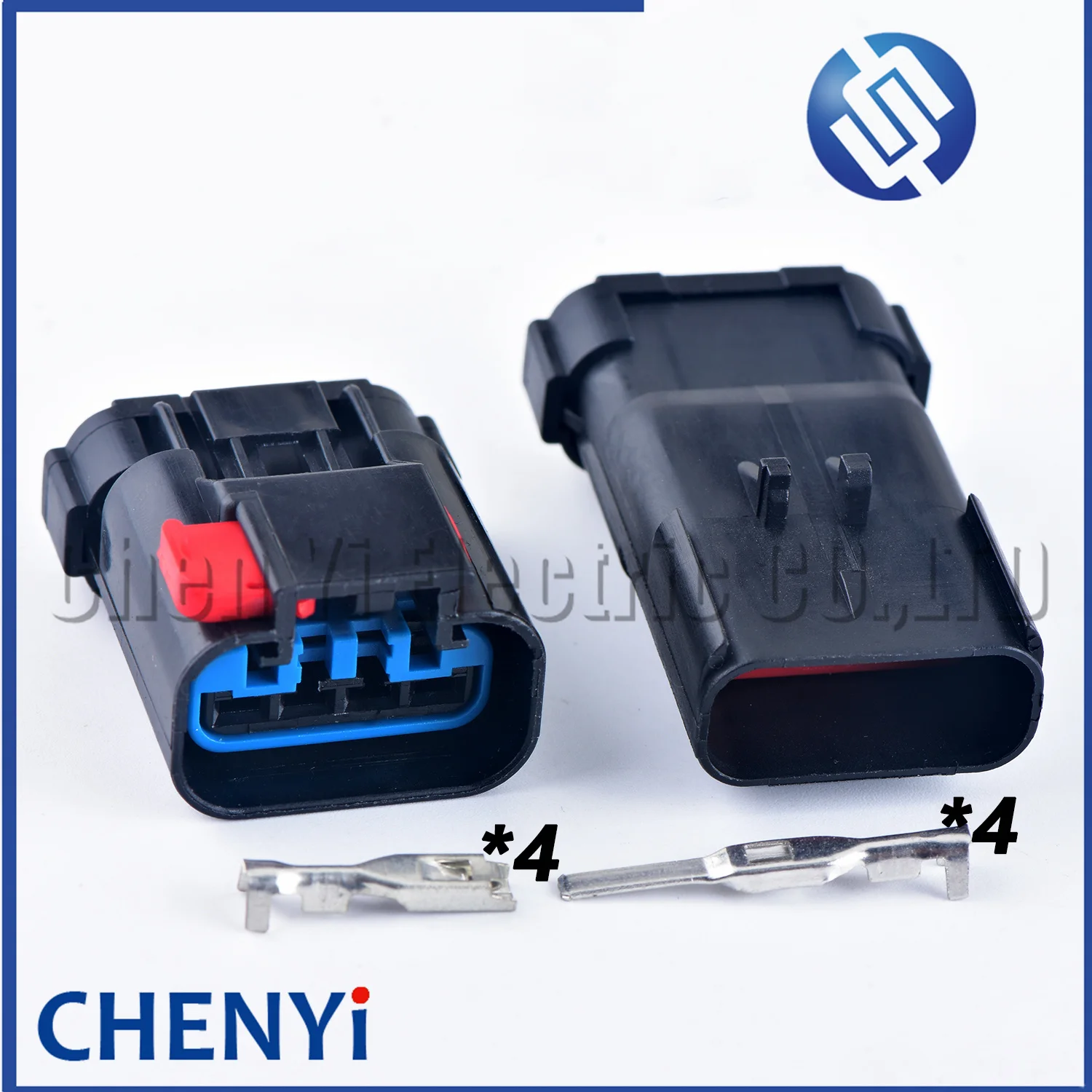 4 Pin Electronic handbrake induction connector Oil pump differential pressure sensor plug 4383998 54200413 54200409 For Cummins