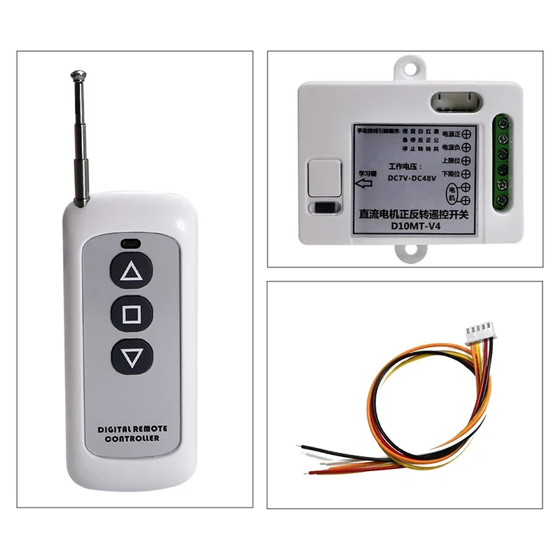 WiFi RF Wireless Smart Switch DC 12V 24V 10A 2CH Relay Support Alexa Google Home for Remote 30m Control brushed gearbox dc Motor