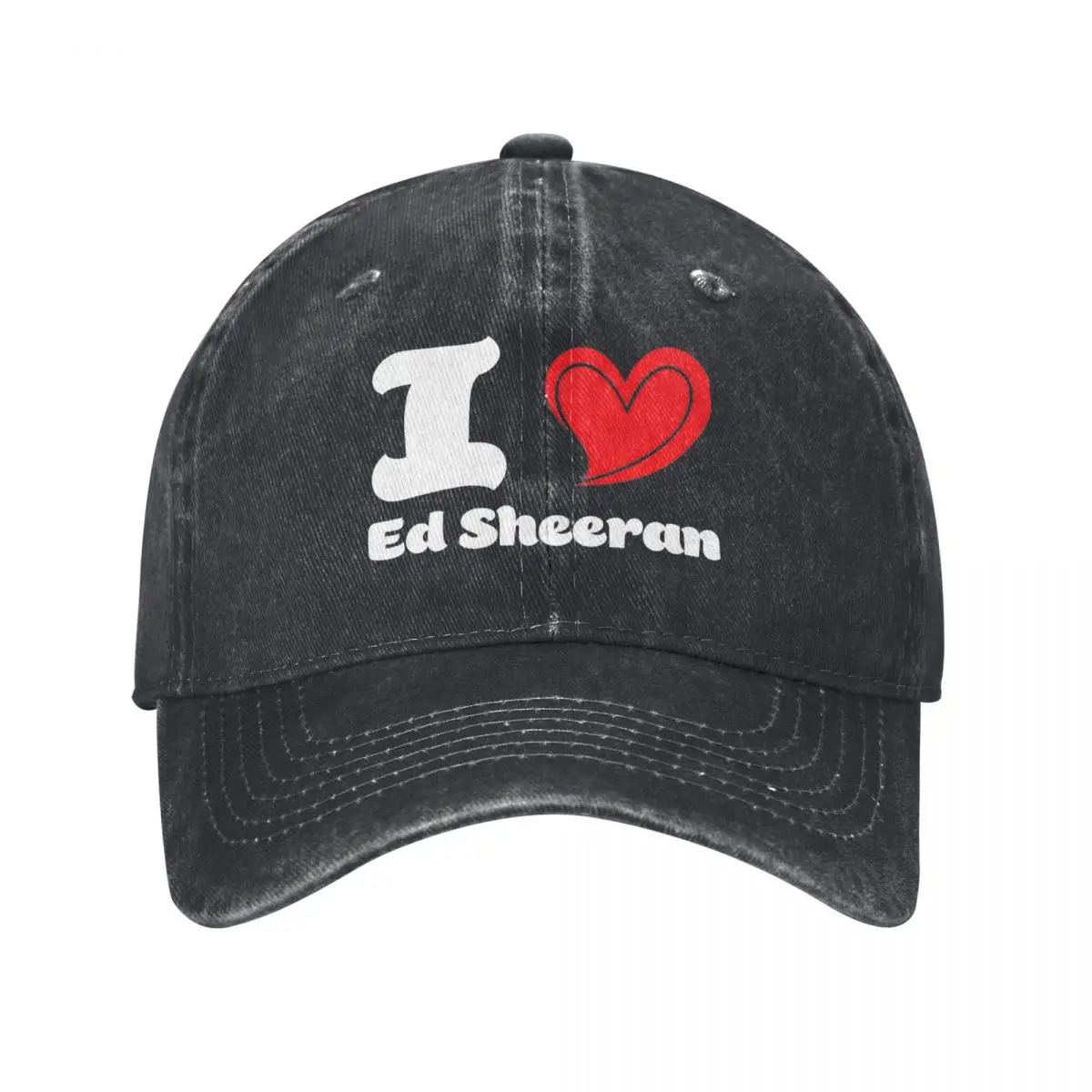 

Ed Sheeran Ed The Mathematics Tour Men Women Baseball Cap Distressed Washed Caps Hat Retro Outdoor Activities Soft Headwear