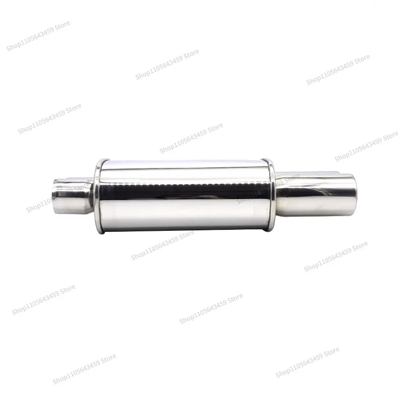 For Stainless steel modified car exhaust pipe with sound drum for direct exhaust, including tailpipe