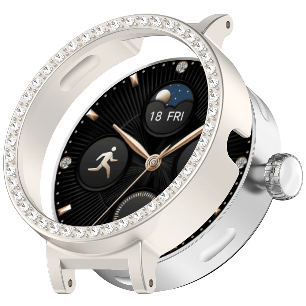 

Cover Case For Honor Choice SAGA Watch 2 Brilliant Edition Smart Watch Hard PC Frame Coverage Cover Using a 12mm strap
