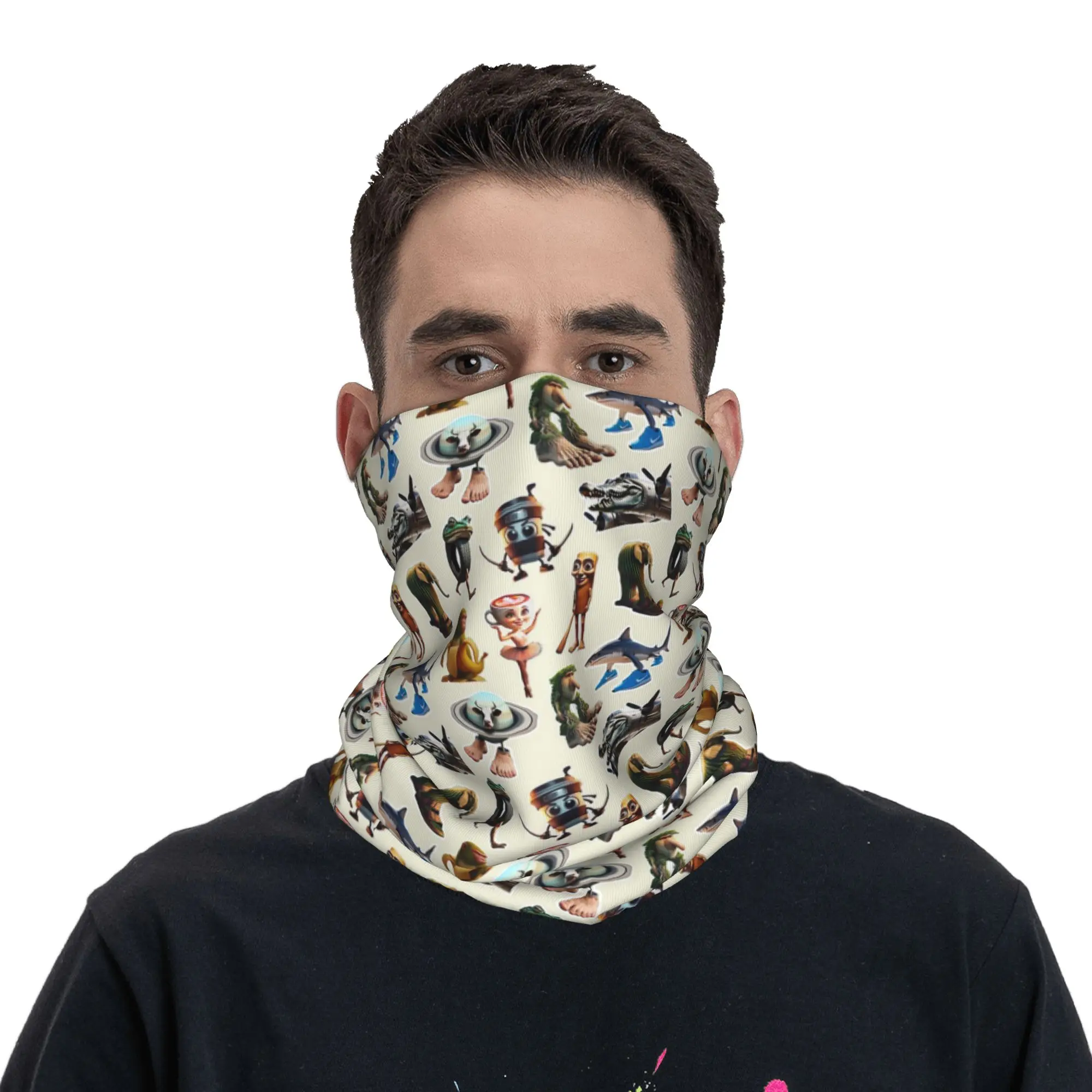 

Итальянская бандана-маска для лица с принтом, ветрозащитная, для активного отдыха, унисекс, для взрослых