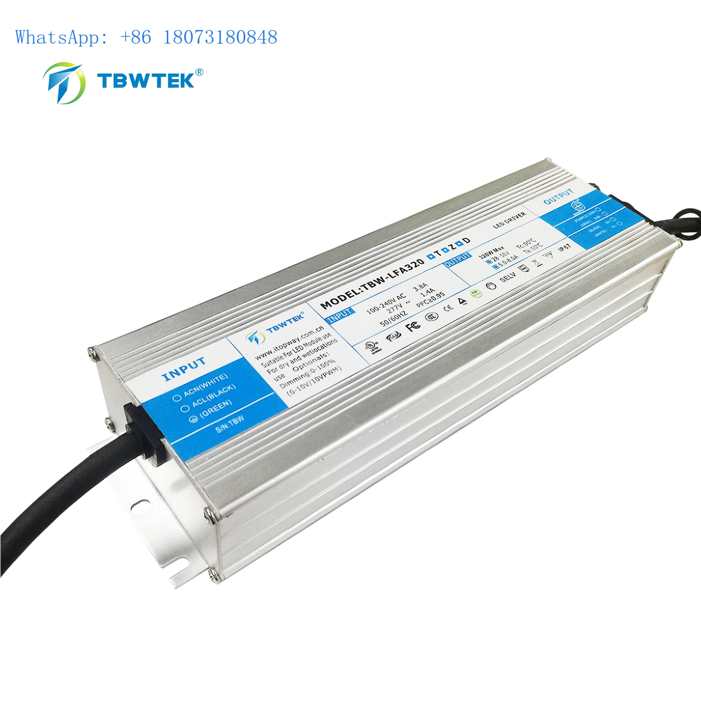 TBW-LFA320W-T/Z/D 320W AC DC Converter Fuente De Alimentacion Variable Power Supply