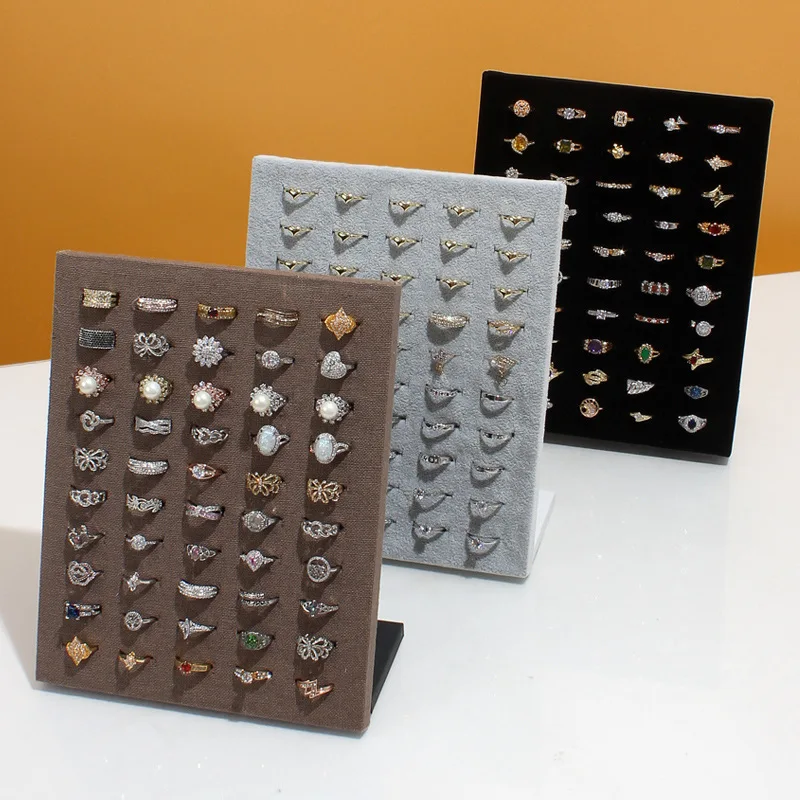 

Деревянная подставка для колец принцессы, тонкая доска для сережек, утолщенный дисплей для аксессуаров для ушей, органайзер для домашних ювелирных аксессуаров