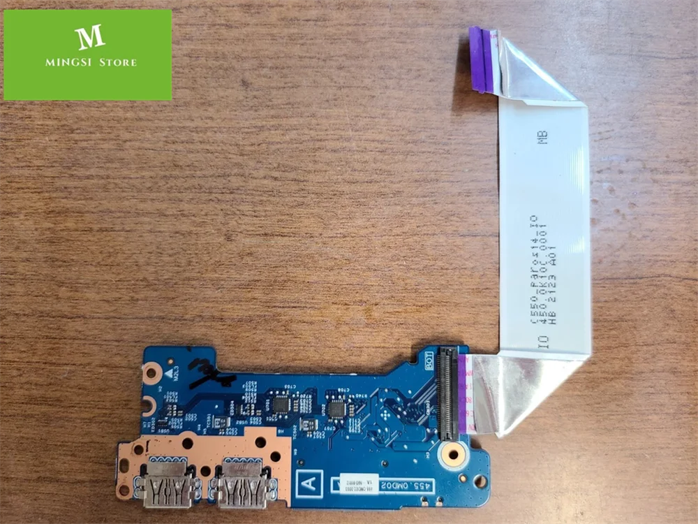 FOR LENOVO IDEAPAD FLEX 5-14ALC05 USB CARD READER BOARD W CABLE 448.0MD04.0011