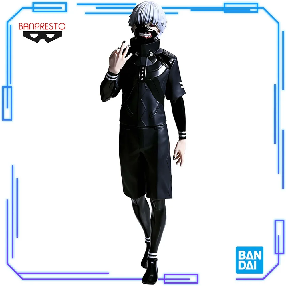 

In Stock Bandai Original Genuine Banpresto Anime Tokyo Ghoul Grandista Kaneki Ken 27cm Model Toys Figure Birthday Xmas Gift