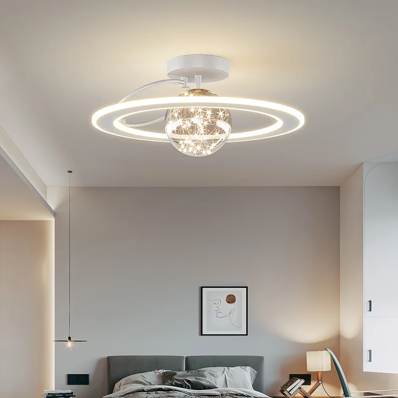 Lampadario moderno a soffitto a LED per camera da letto dei bambini soggiorno sala da pranzo studio decorazione della casa apparecchio di illuminazione per interni Lustre