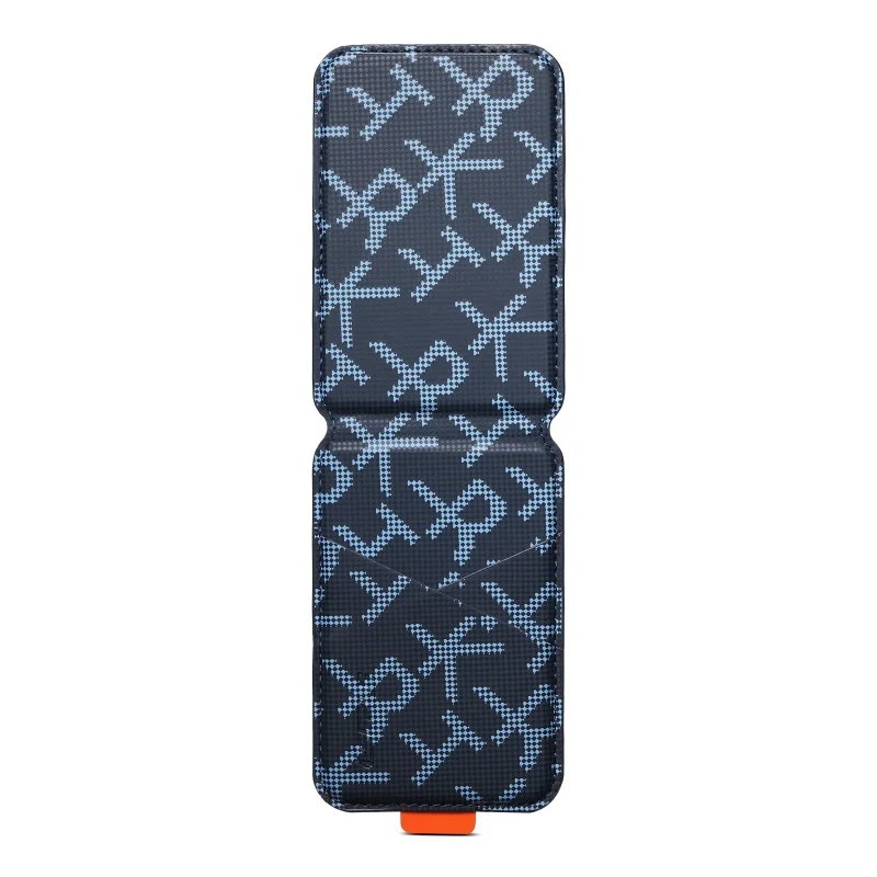 Luxuriöses Camo-Muster Kunstleder für MagSafe Kartenhalter mit Ständer für iPhone Samsung Serie RFID Anti-Skimming Geldbörse – Detail 16