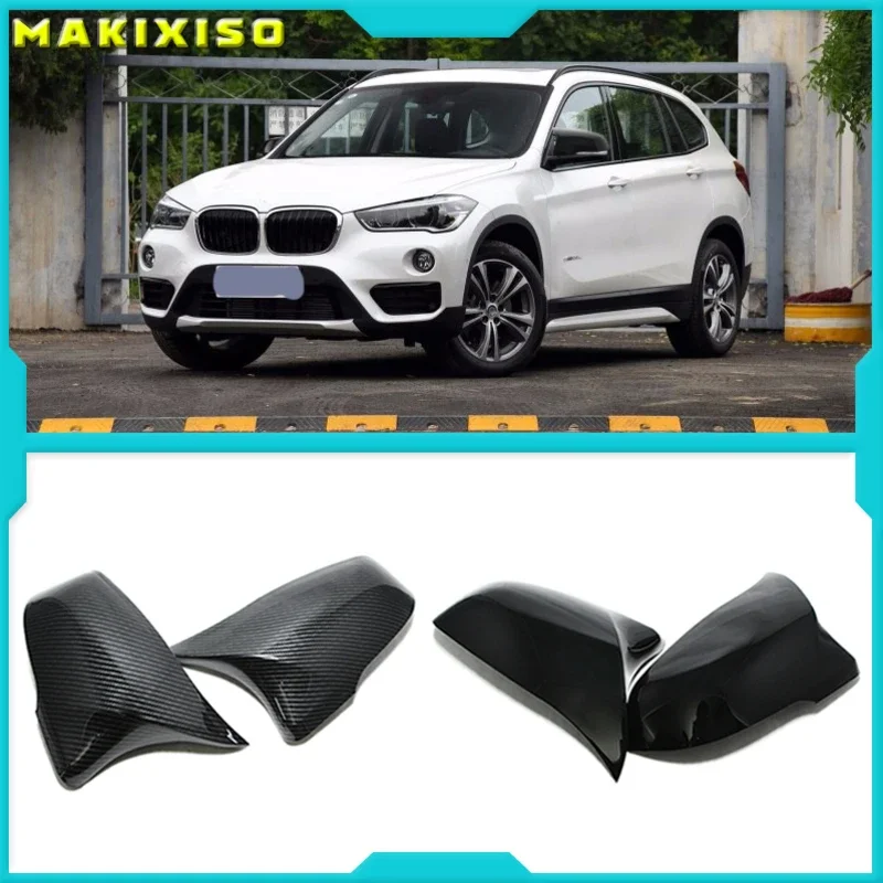 

X1 F48 Carbon Mirror Cover For BMW X2 F39 F46 F45 F49 F52 Z4 G29 1 2 Series Touring Side RearView Mirror Case M Look 2014-UP