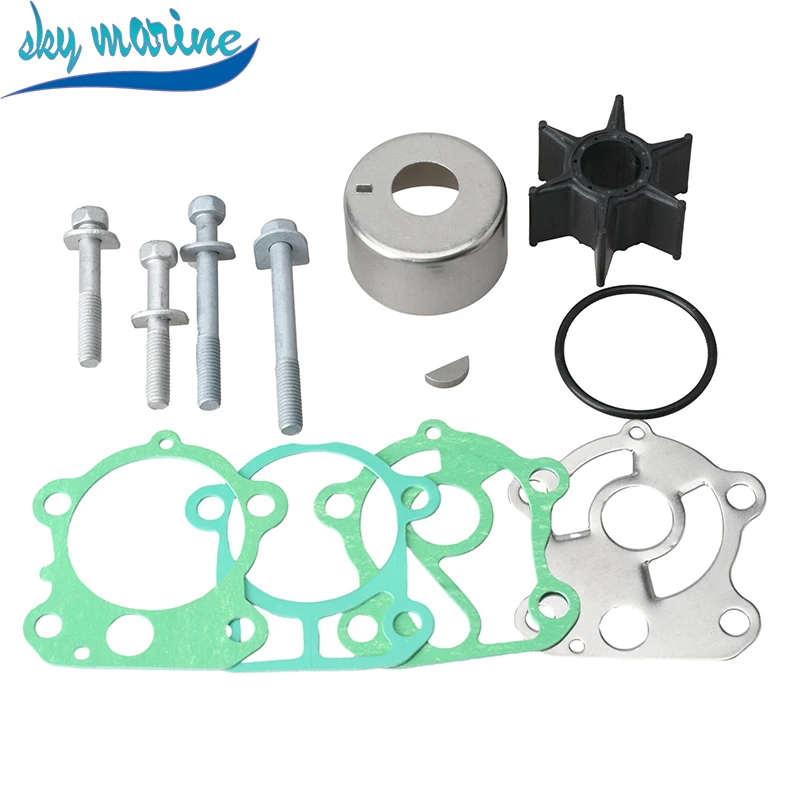 692-W0078-A0 Water Pump Impeller Kit for Yamaha 2-Stroke 70 75 80 85 90 HP Outboard Motor 692-W0078-00 692-W0078-01-00