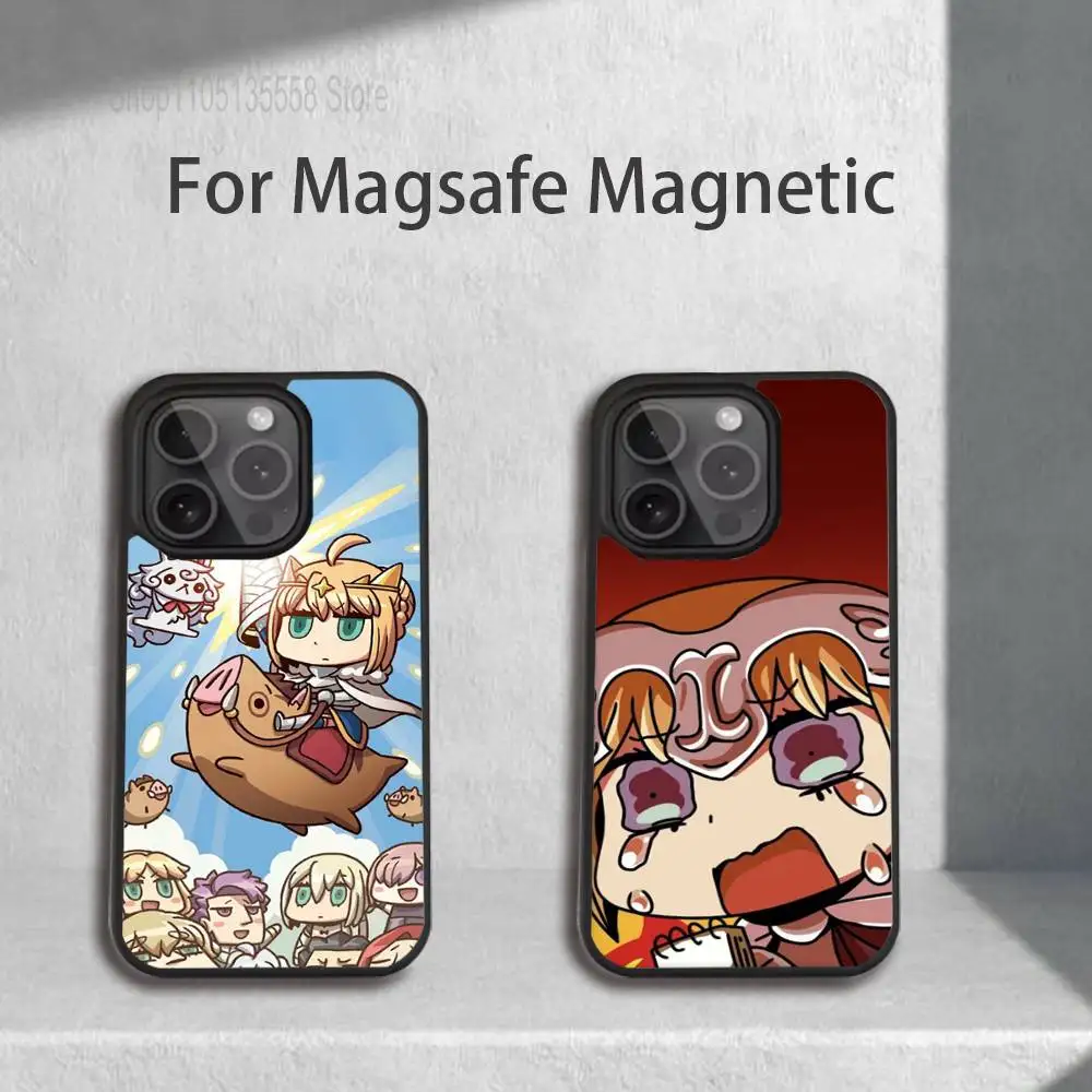 

Game F-Fate Grand Phone Case For IPhone 17,16,15,Pro,Max,Air,14,Plus,13,12,11 Magesafe Wireless Charge Cover