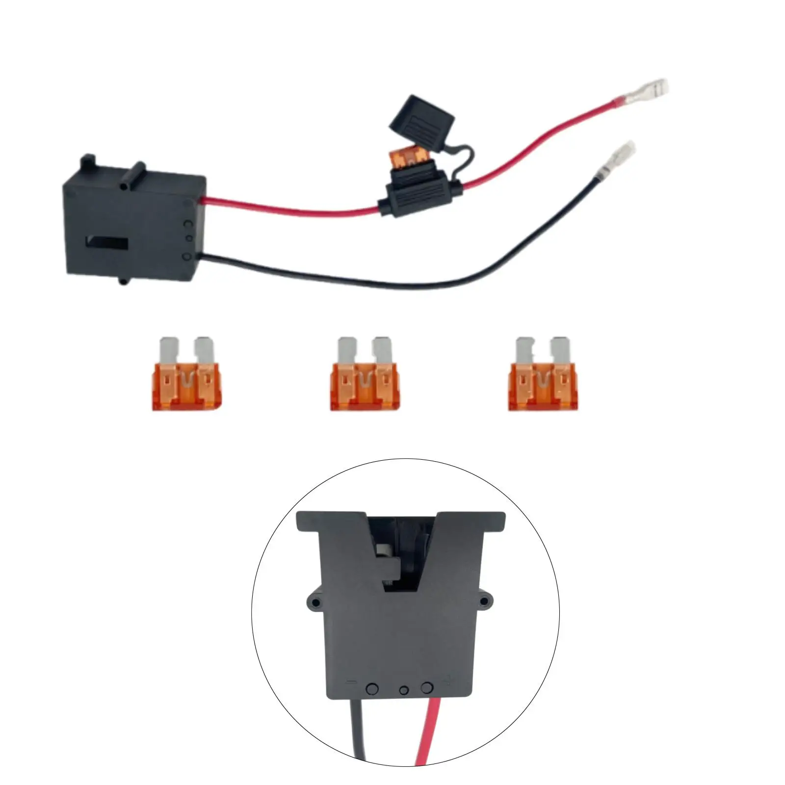 Wire Harness Socket Adapter Wiring Wiring Seat Wire Connector for Monitors