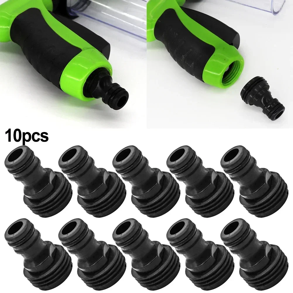 10Pc 3/4'for BSP Plastic Garden Hose Quick Connect Fittings Male Hose Quick Connector For Garden Tubing Drip Irrigation Watering