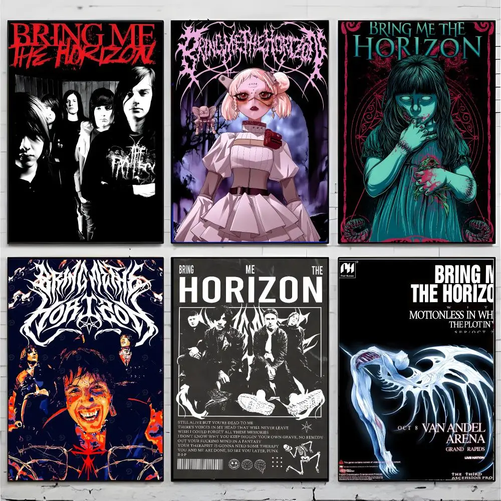 band metal B-Bring Me The Horizon Poster Superior Home Space  Indoor Decorative Art & Home Decor