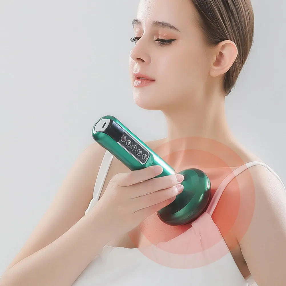 

Electric Scraping Device Rechargeable Red Light Multi-Function Body Massager for Meridian Massage Cupping Therapy Instrument