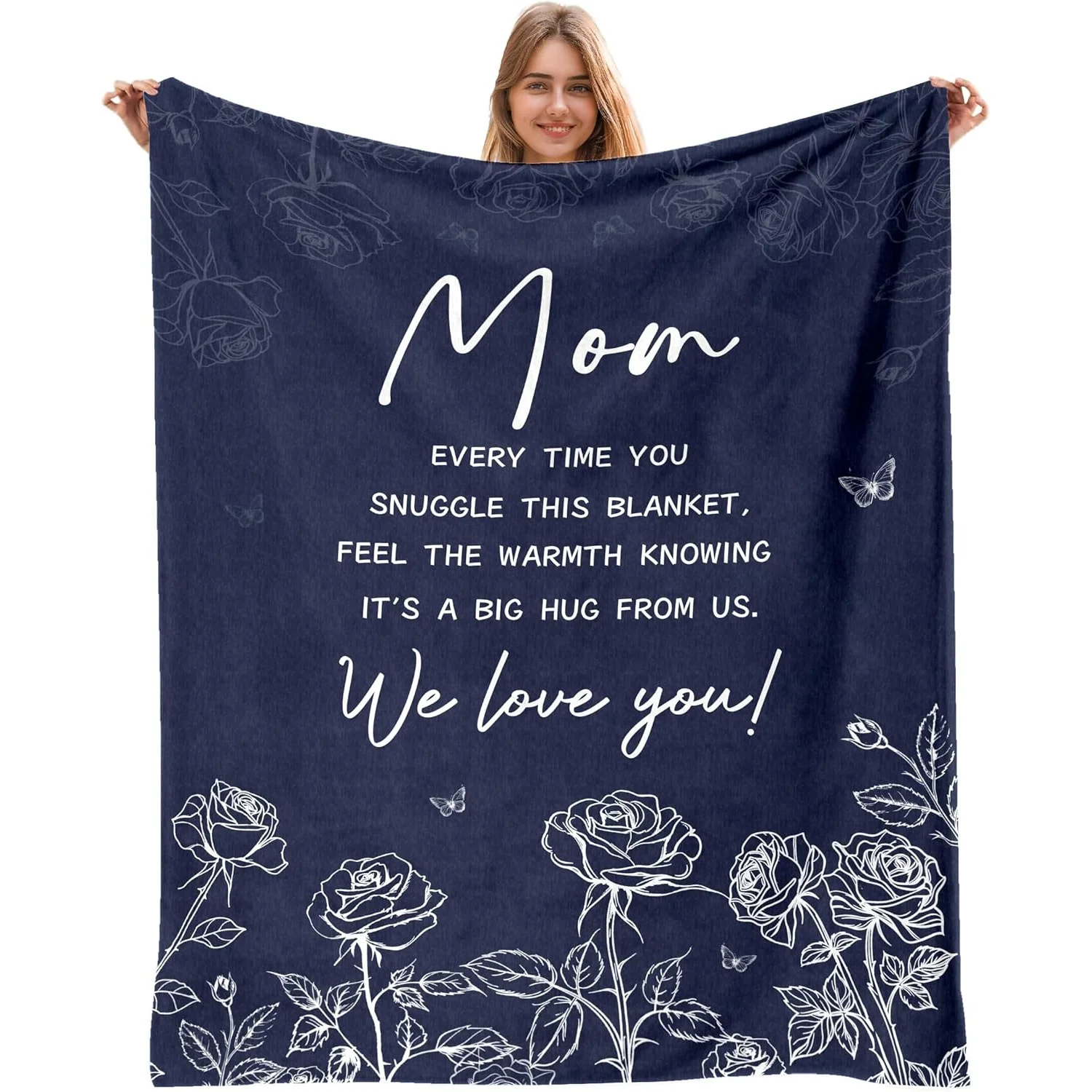 Presents for Mom: A Cozy Blanket for Mother'S Day, Perfect Gifts From, And an Ideal Throw for Her Birthday Measuring 50