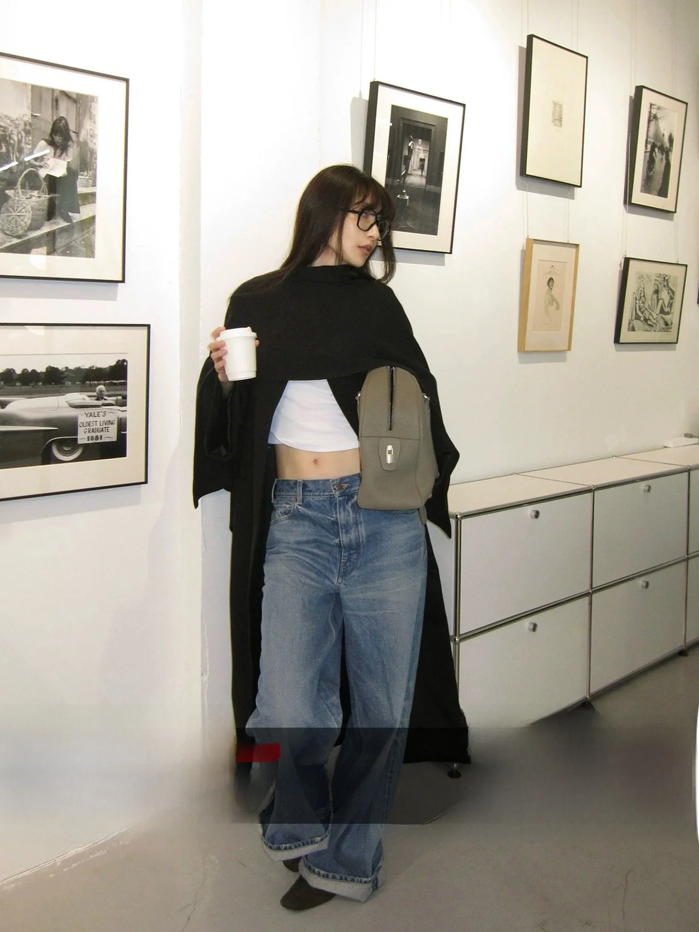 

Vintage Waed Low Waist Wide Leg Jeans SapphireStreet Spring Collection Retro Sle Boyfriend Loose Fit Ladies Cotton Denim