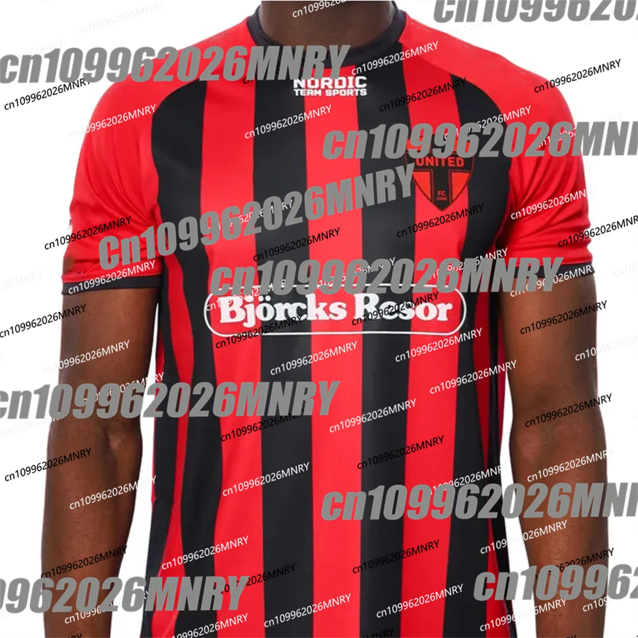 

Футболка Nordic United 25/26, летняя, мужская, для спортивных тренировок, дышащая, быстросохнущая, женская