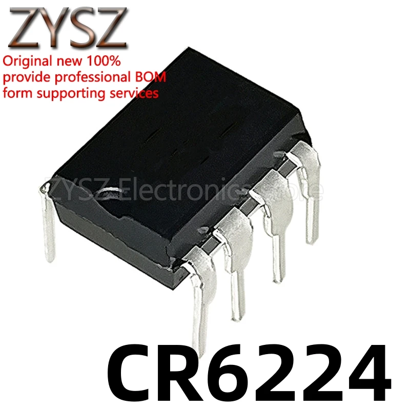 1PCS CR6224T CR6224 in-line DIP8 power management chip