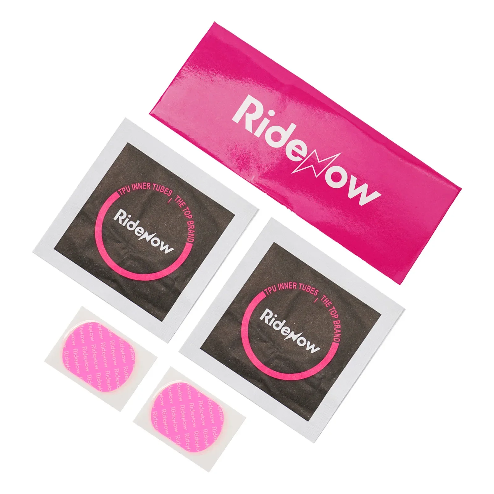 

Ultra Light TPU Bike Puncture Repair Patches For Ridenow TPU Inner Tubes Two-Wipes And Two Patches Bike Accessories