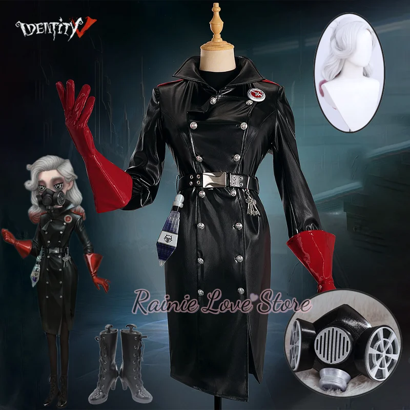 Tożsamość gry V psycholog Cosplay kostium Doomsday ratownik Cosplay Ada Mesmer Halloween karnawałowy mundur rekwizyt świąteczny