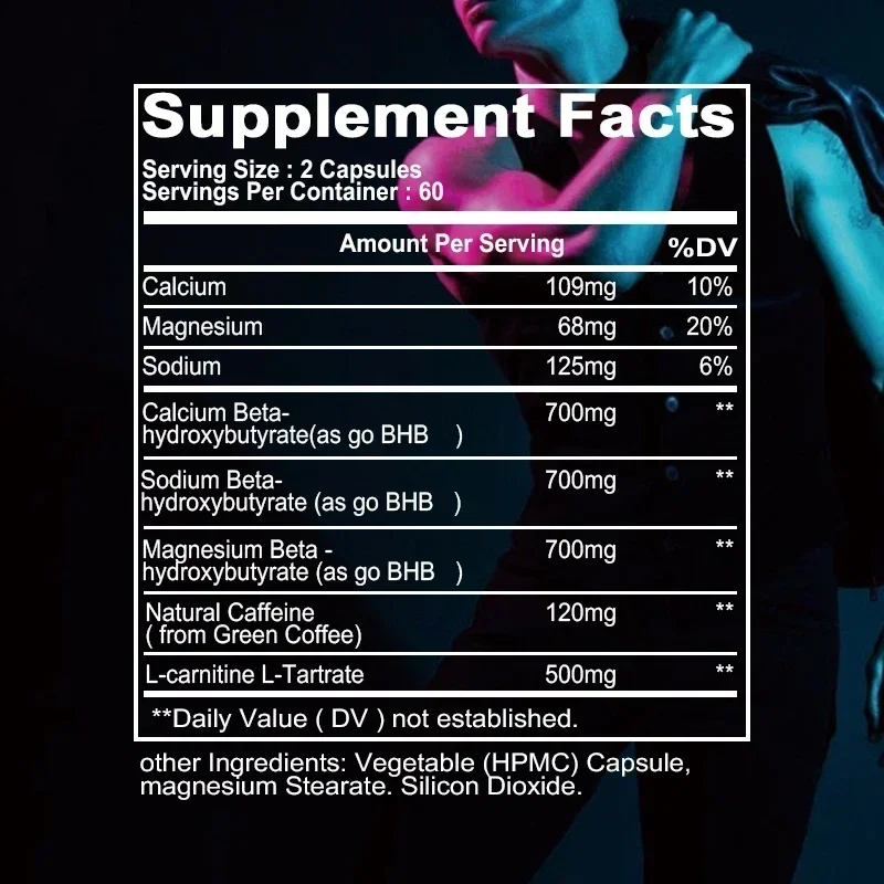 

Keto BHB Exogenic Ketone — сжигание жира, похудение, подавление аппетита, добавка для контроля веса, усиление метаболизма