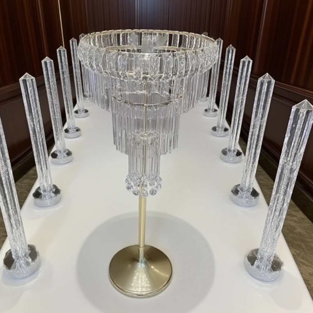 

H80cm/110cm 5/10/15 шт. f10 акриловая коробка стеллаж для выставки товаров цветочная подставка товары для вечеринок свадебный стол центральные части для выпускного половина