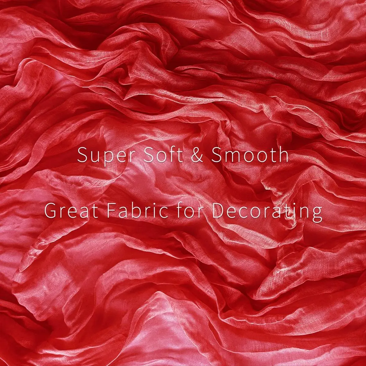 Okay 2 Pack Red Cheesecloth Table Runners 9.8 Ft Gauze Rustic Decor for Weddings, Showers, and Holiday Gatherings