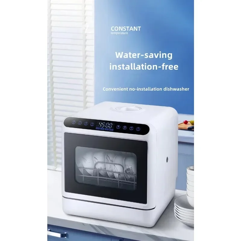 Ideal Space-Saving Portable Mini Countertop Dishwasher RV Fully Automatic Dishwasher With Water Tank