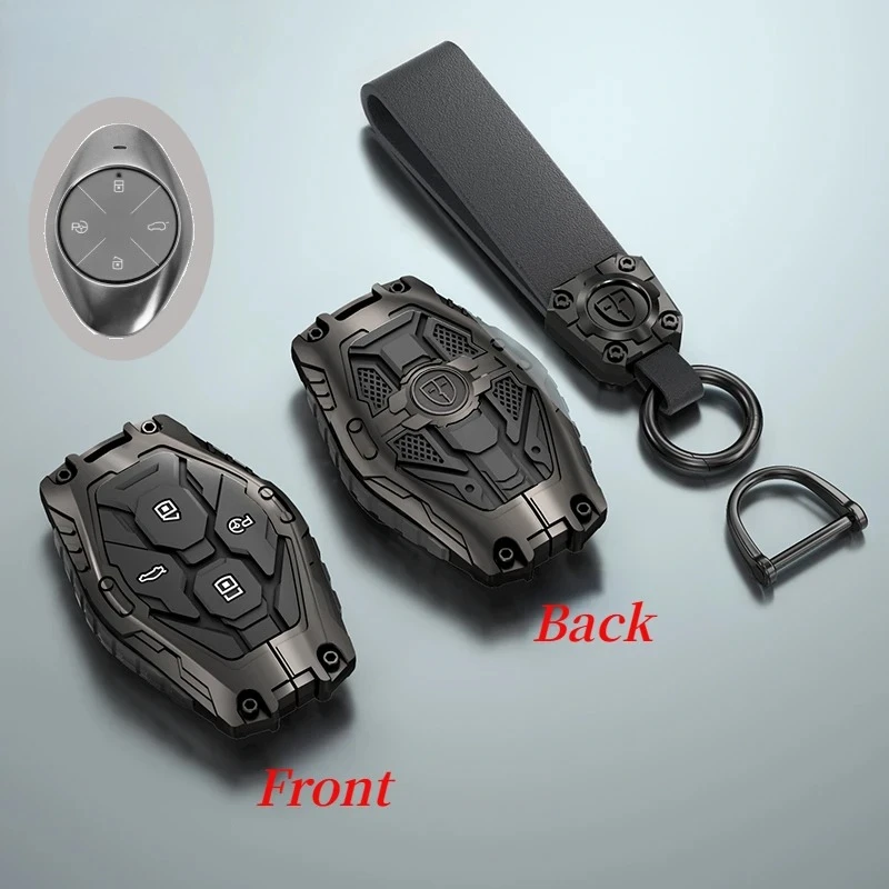 سبيكة سيارة مفتاح القضية ل Xiaopeng Xpeng P7 P7i P5 G3 G3i G9 G6 غطاء للحماية عن بعد سيارة قذيفة حامل سلسلة مفاتيح فوب اكسسوارات #1