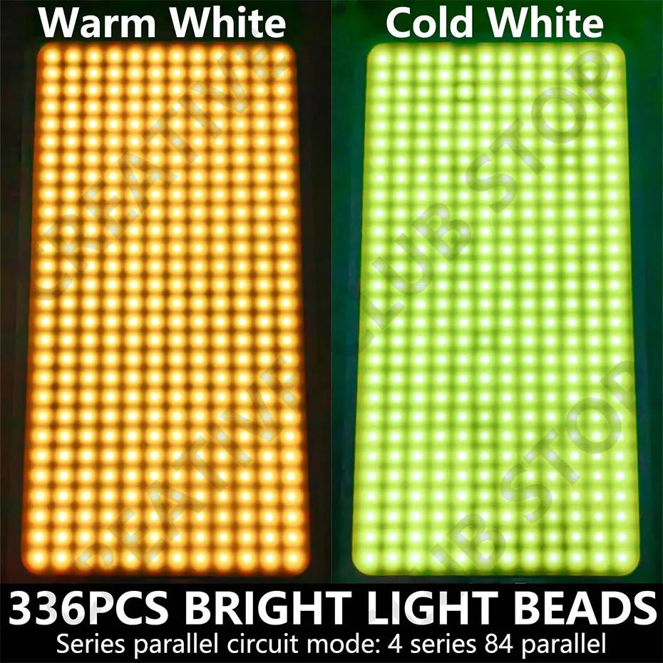 Dimmbares 100 W DC12V-14V LED-COB-Lichtpanel mit Dimmer-Matrix-LED-Platine für Leselampe, Türkuppel, Soffitte, Kennzeichenbeleuchtung – Detail 5
