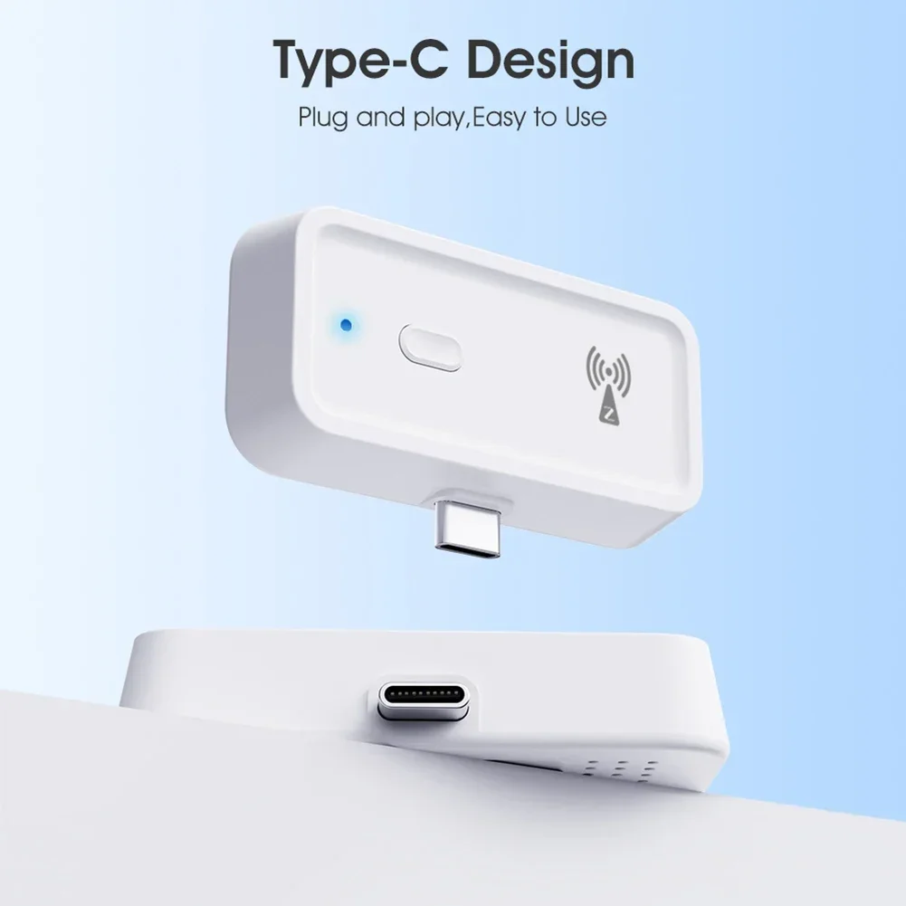 ZigBee Amplifier Extender Output Daya Hingga 20db Tipe C Penguat Sinyal Berfungsi untuk Perangkat Otomatisasi Rumah Pintar Alexa Google Home