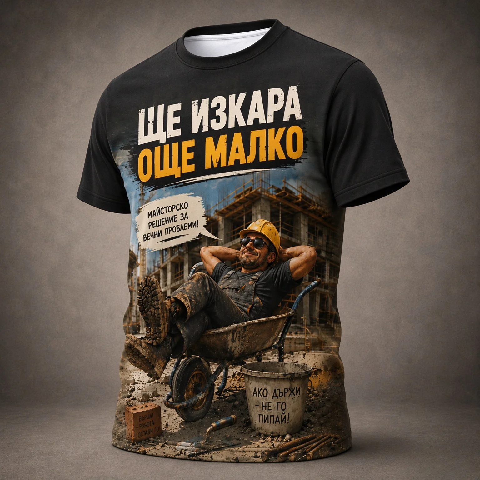 Men Auto Mechanic Graphic T-Shirt, Quick Dry & Breathable. Tire Repair Print for Garage Workers Car Enthusiast Wear