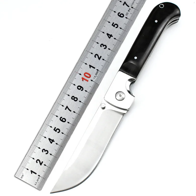 

Utility Folding knife 14C28N Blade Wood Handle Portable Outdoor Tactical Multi Tool Pocket Fish Hunting Survival Camping Knife