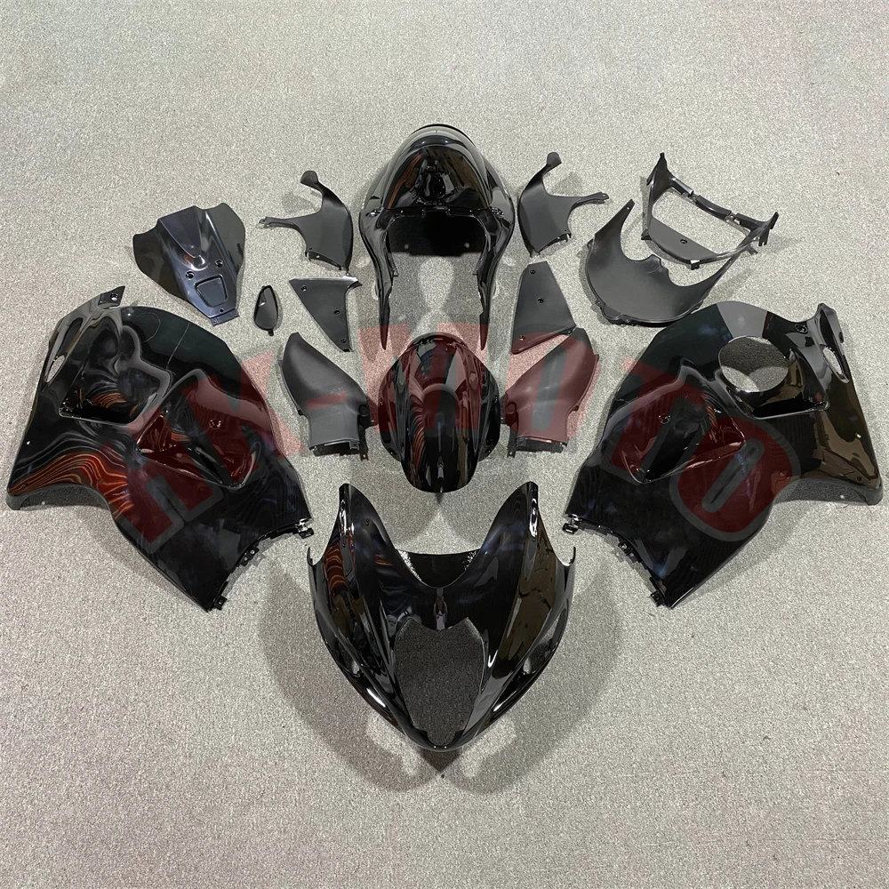 Motorcycle Fairing Kit Fit For GSXR1300 GSX-1300R Hayabusa 1997-2007 Bodywork Set High Quality ABS Injection Bright Black