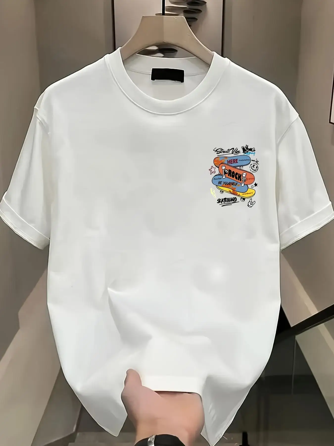 2026 Summer New Short Sleeved T-shirt - Summer New Fashionable Lightweight Loose Fit Versatile for Men and Women