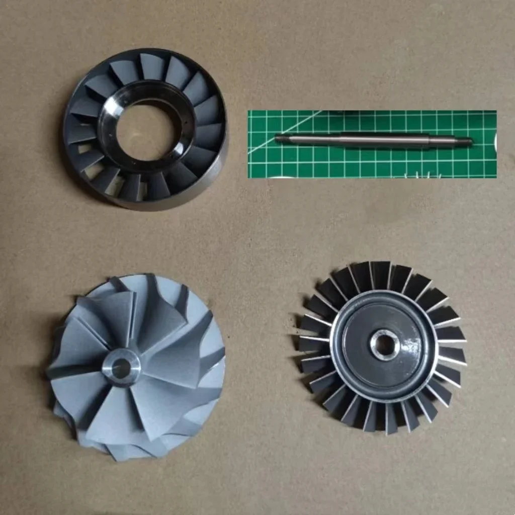 1 шт. компрессионный вал турбины NGV + 2 шт. гайки